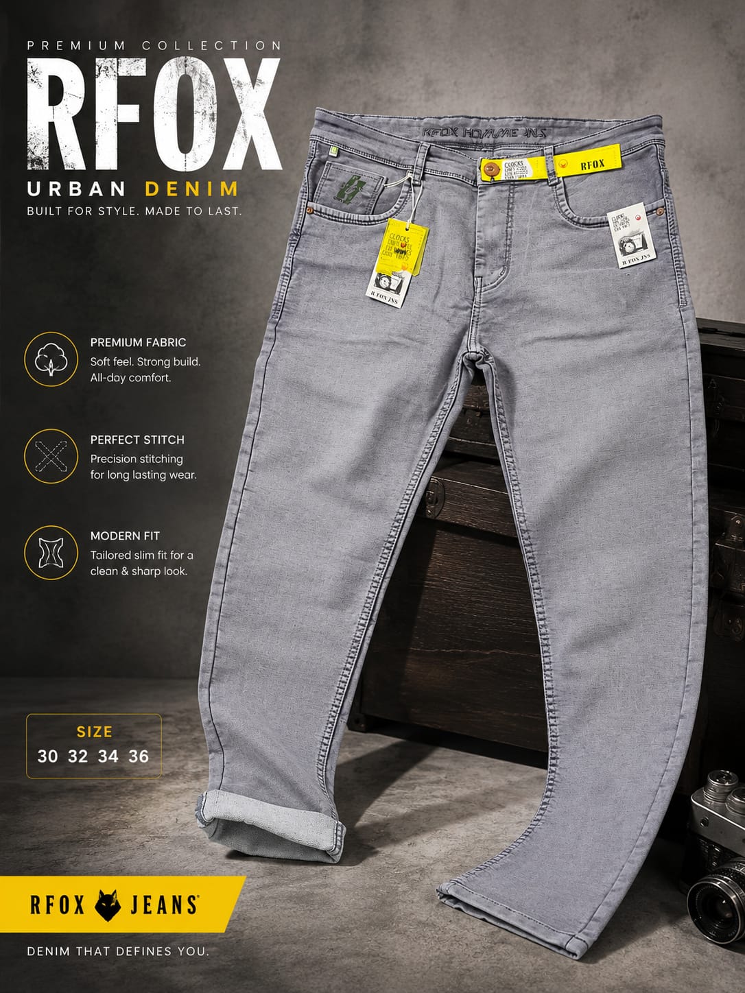 RFOX Brand Narrow Feet Important Pent