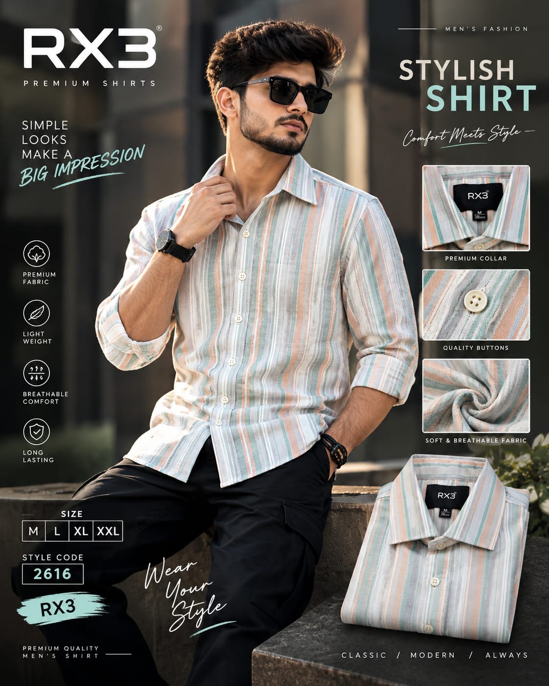 Primium Strip Shirt