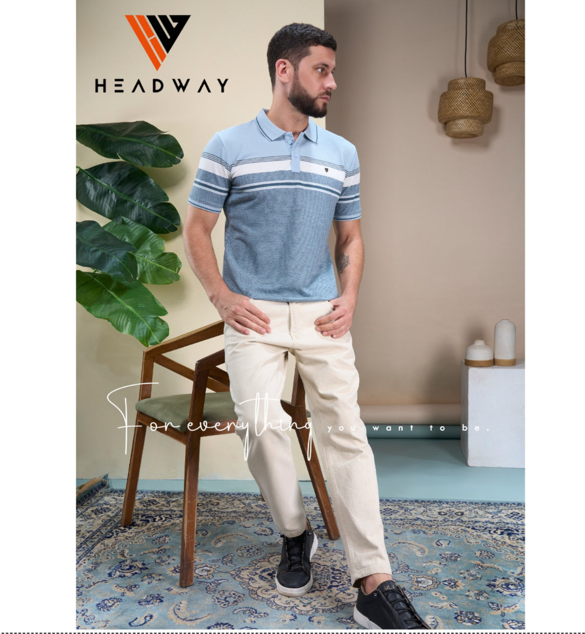 Striped Headway T-Shirt