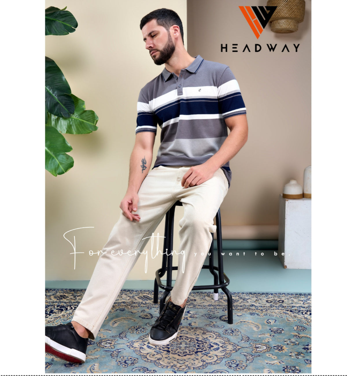 Striped Headway T-Shirt