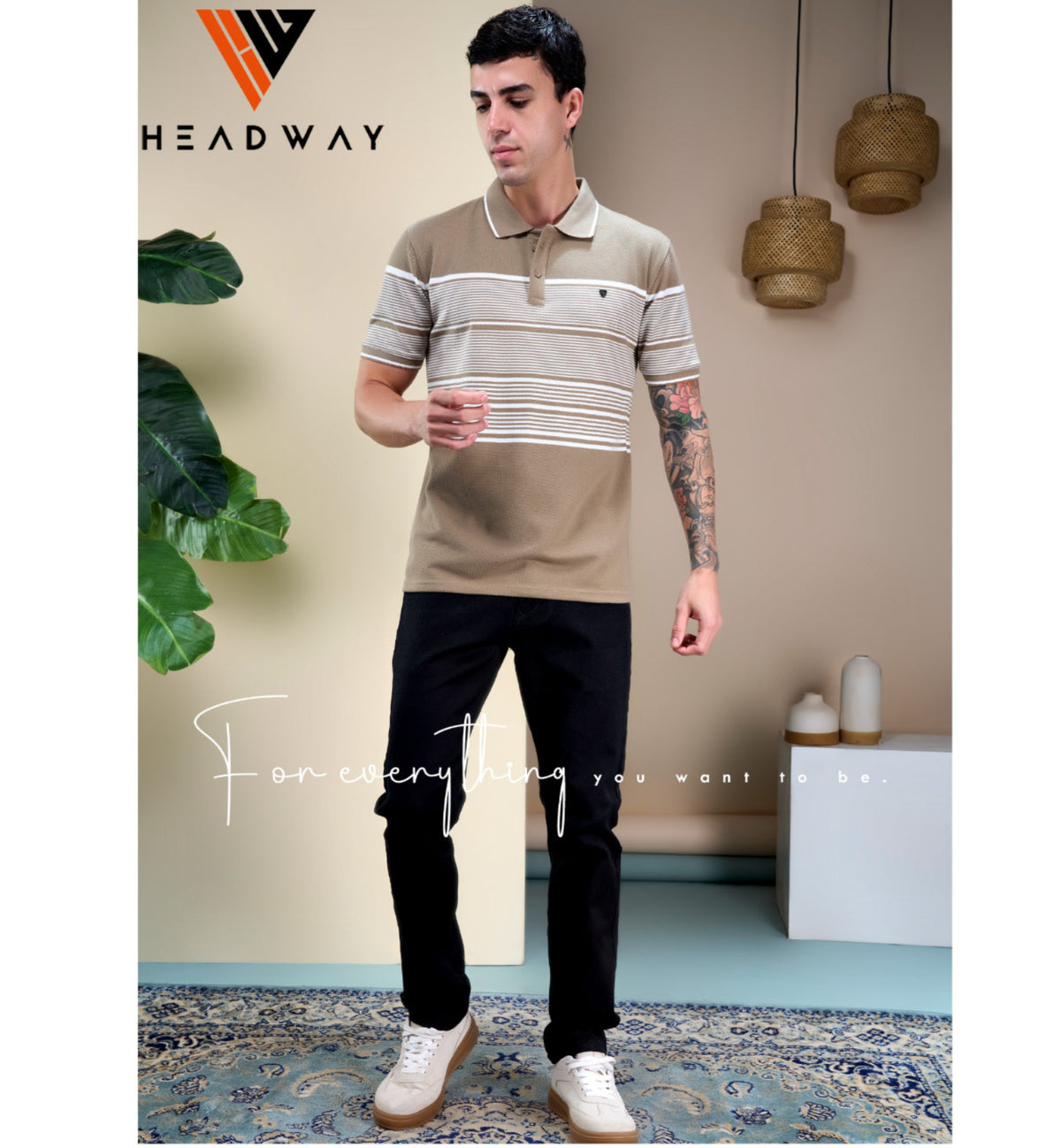 Striped Headway T-Shirt