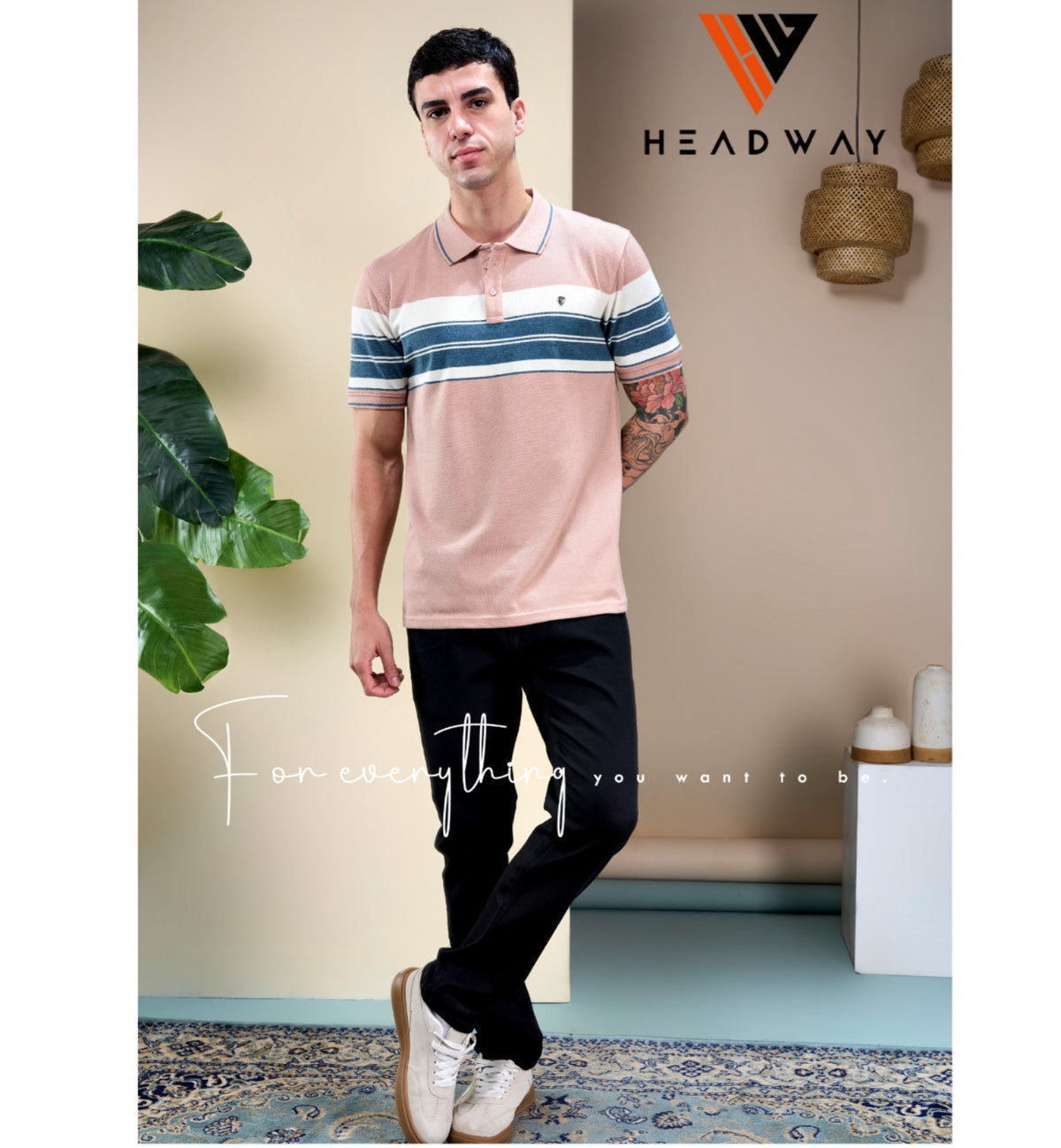 Striped Headway T-Shirt
