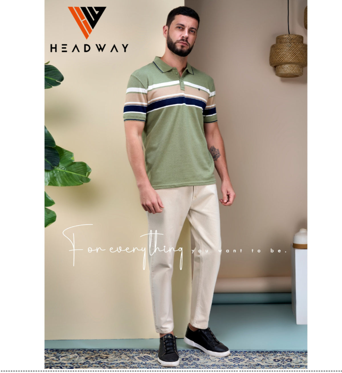Striped Headway T-Shirt