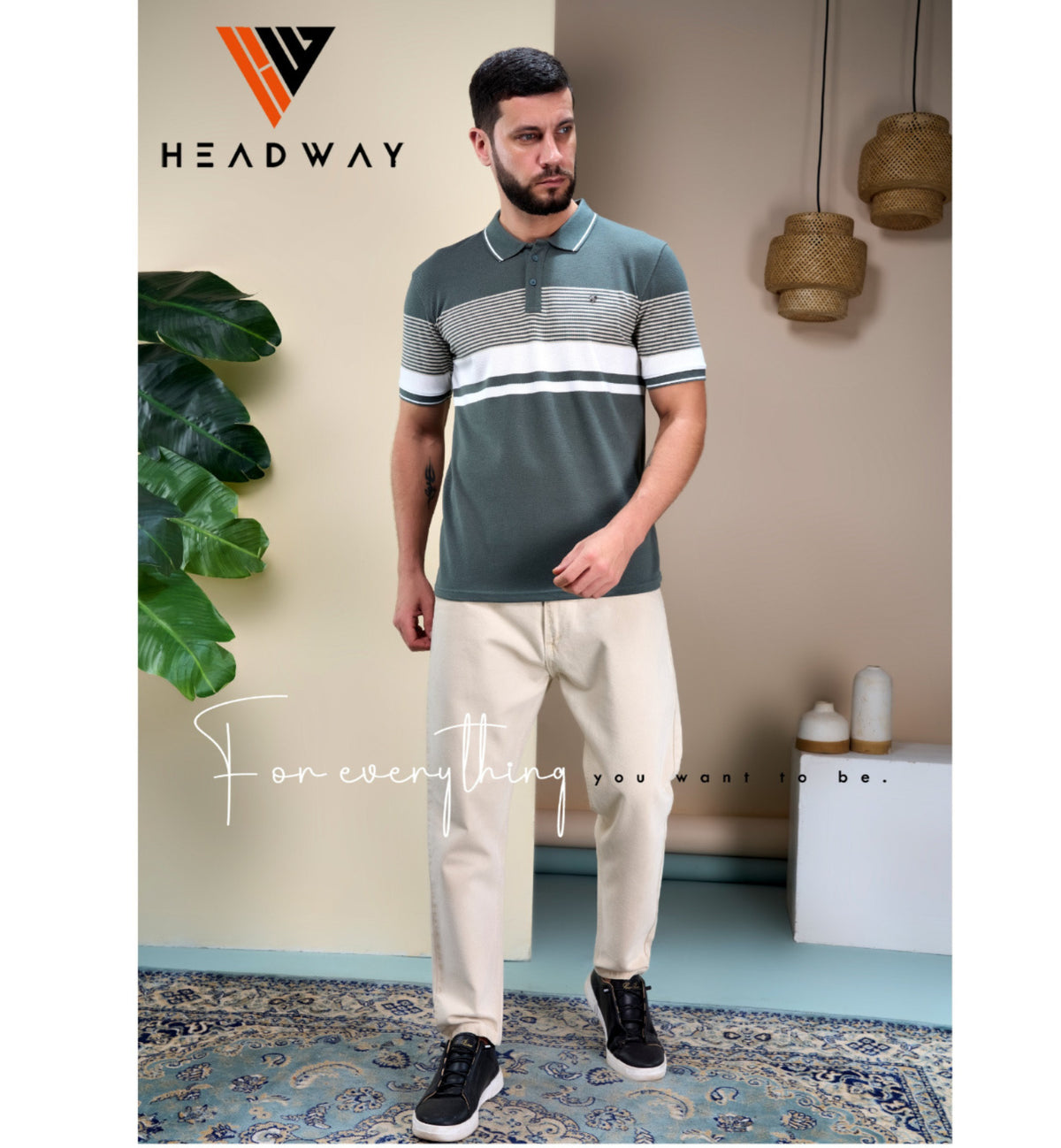 Striped Headway T-Shirt