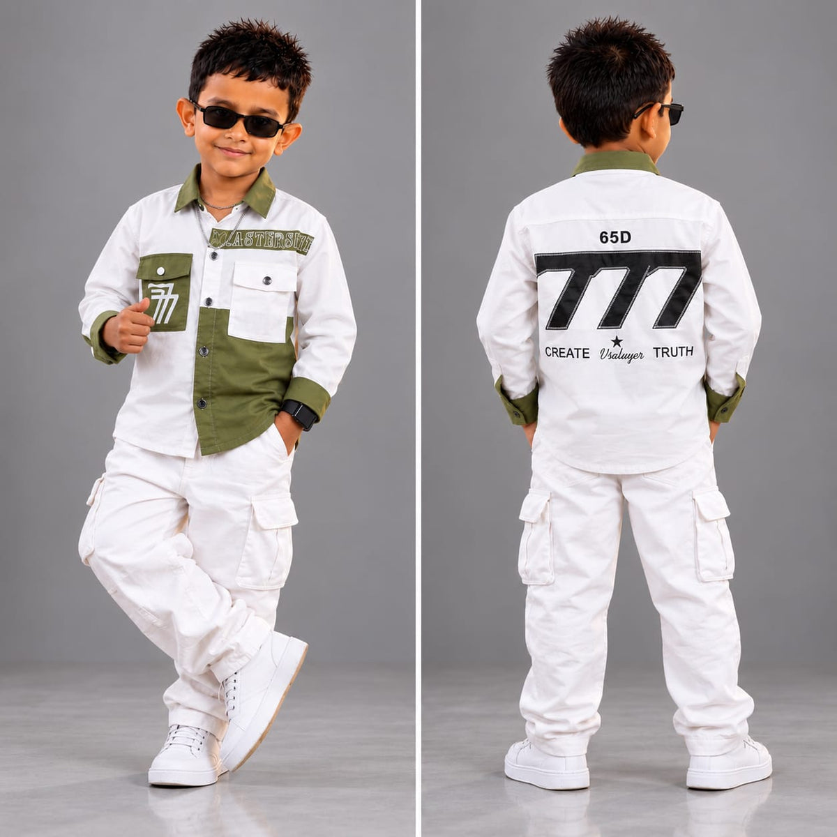 Children Stylish Full Sleeve Shirt