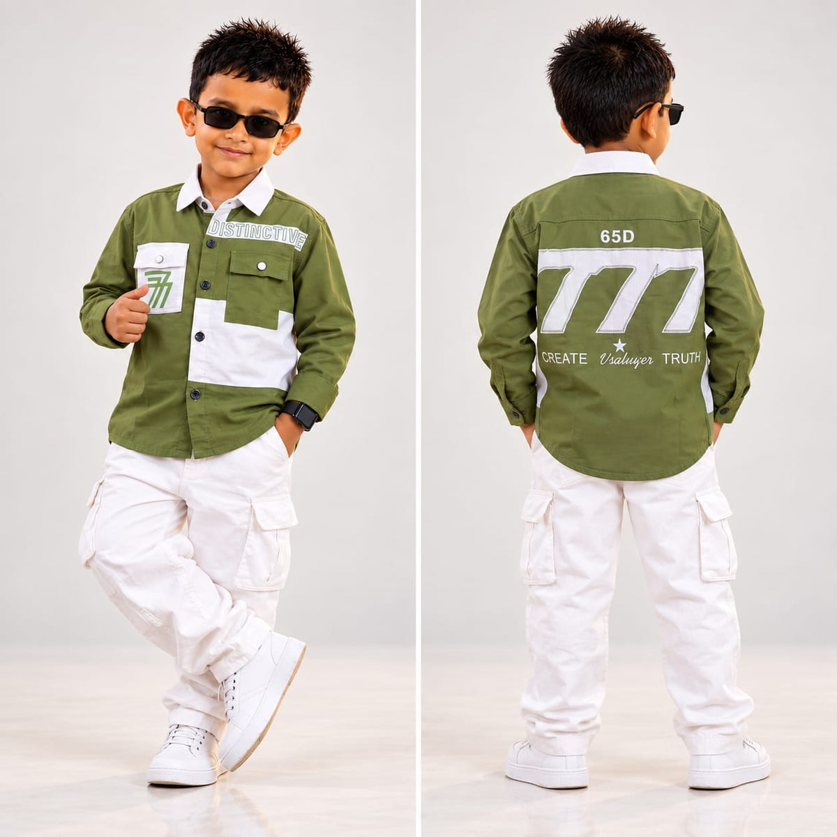 Children Stylish Full Sleeve Shirt