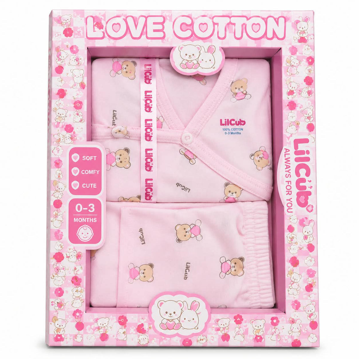 Premium Newborn Baby Gift Set | Soft Cotton Baby Clothing Kit