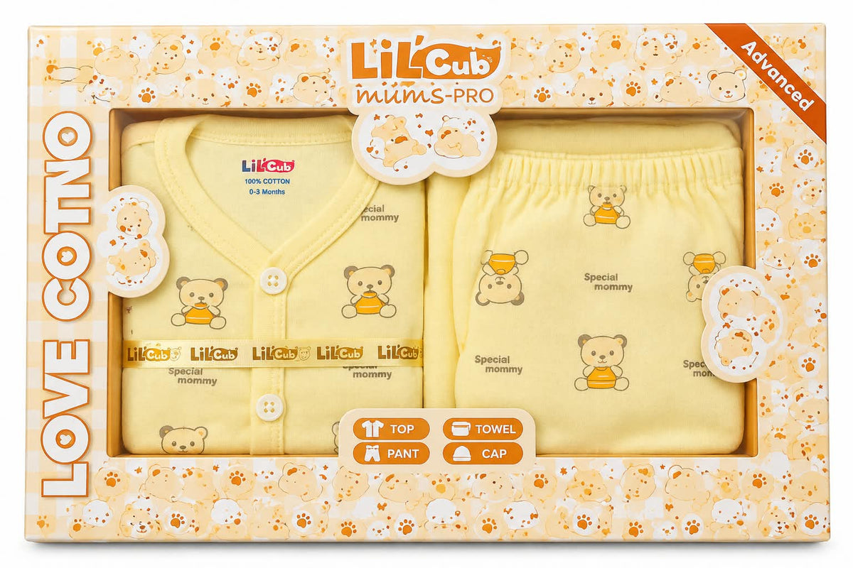 Premium Newborn Baby Gift Set | Soft Cotton Baby Clothing Kit